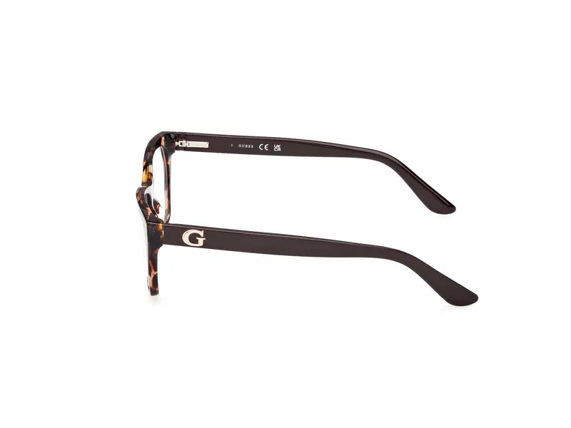 Guess Donna GU50234 52 Montature da vista Acetato Havana Geometrica Normale miniatura 2