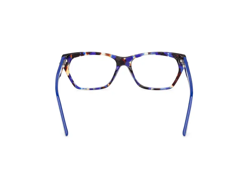 Guess Donna GU50234 92 Montature da vista Acetato Blu Geometrica Normale miniatura 3