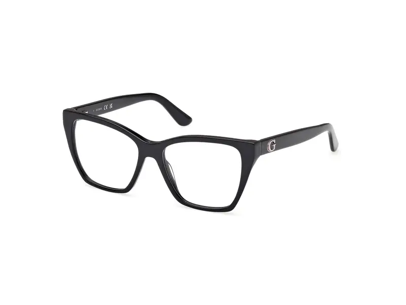 Guess Donna GU50235 1 Montature da vista Acetato Nero Squadrata Normale
