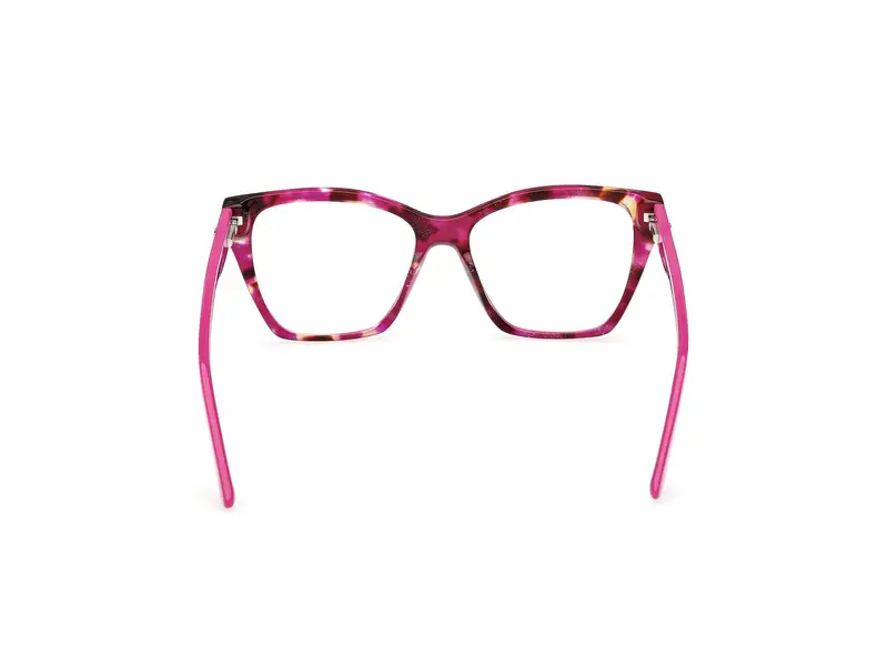 Guess Donna GU50235 78 Montature da vista Acetato Lilla Squadrata Normale miniatura 3