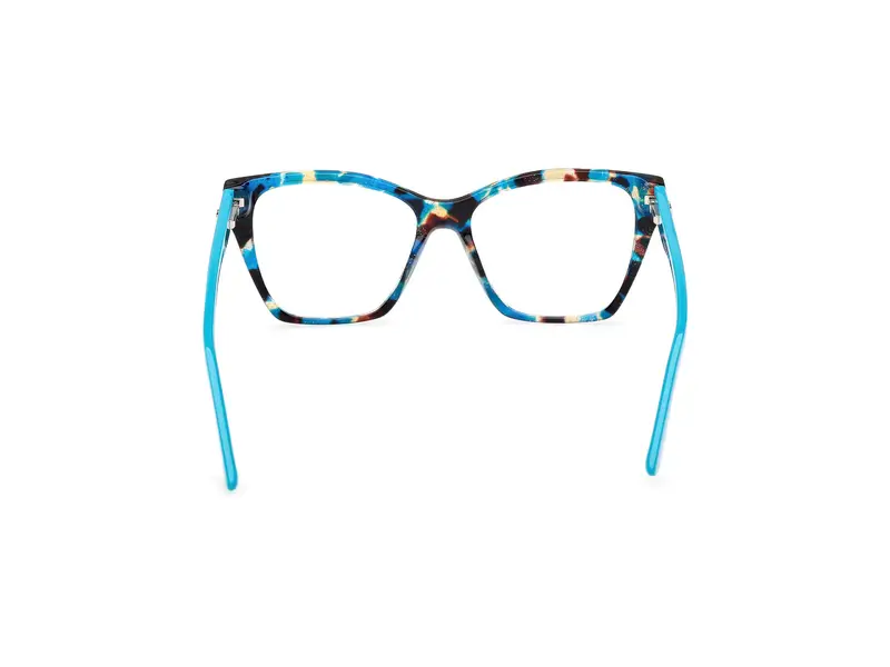 Guess Donna GU50235 87 Montature da vista Acetato Turchese Squadrata Normale miniatura 3