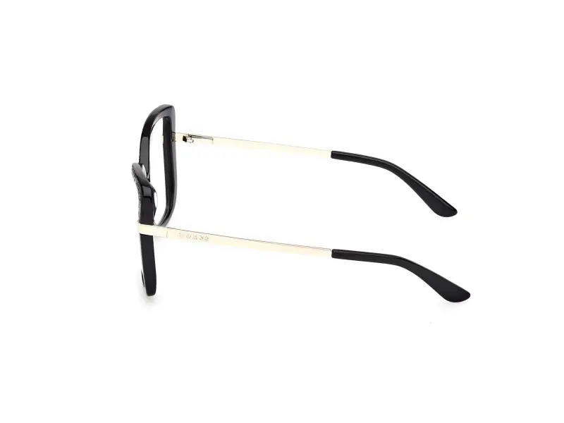 Donna GU50245 001 Montature da vista Acetato Nero Farfalla Normale miniatura 3