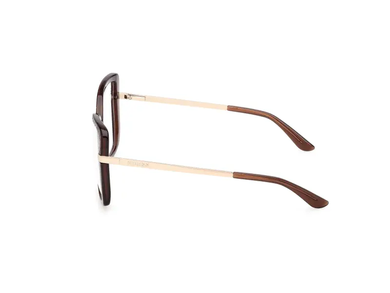 Donna GU50245 048 Montature da vista Acetato Marrone Farfalla Normale miniatura 3