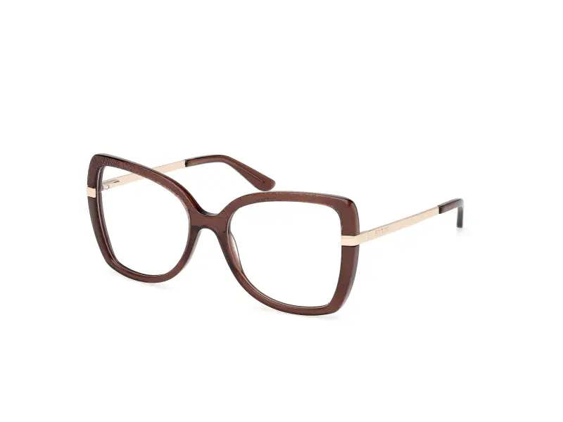 Donna GU50245 048 Montature da vista Acetato Marrone Farfalla Normale