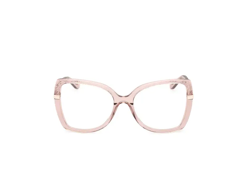 Donna GU50245 057 Montature da vista Acetato Beige Farfalla Normale miniatura 2