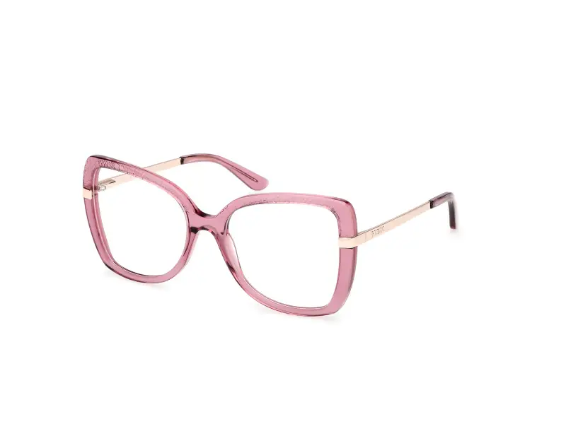 Donna GU50245 081 Montature da vista Acetato Viola Farfalla Normale
