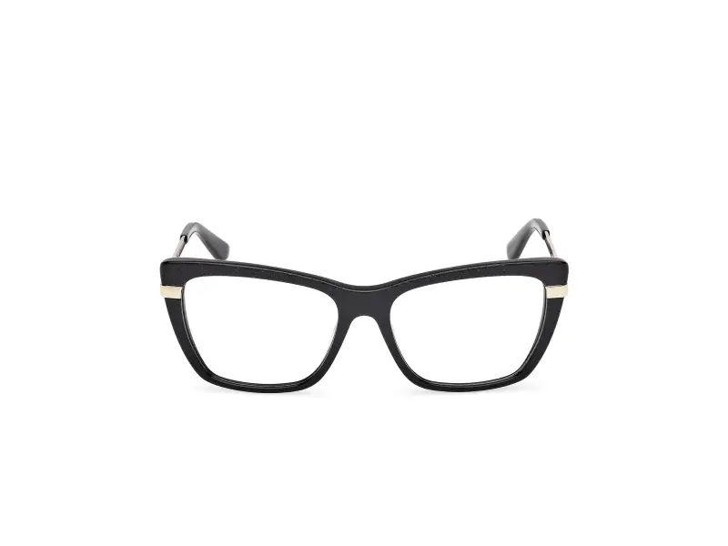 Donna GU50246 001 Montature da vista Acetato Nero Squadrata Normale miniatura 2