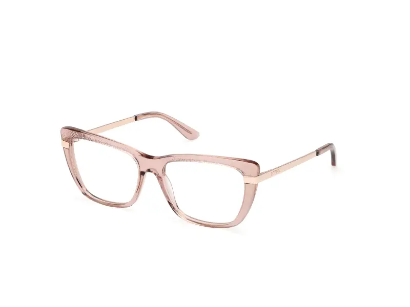 Donna GU50246 057 Montature da vista Acetato Beige Squadrata Normale