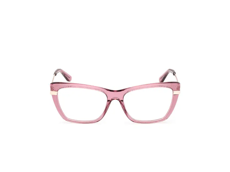 Donna GU50246 081 Montature da vista Acetato Viola Squadrata Normale miniatura 2