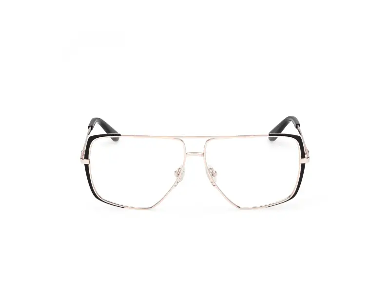 Donna GU50248 002 Montature da vista Metallo Nero Squadrata Normale miniatura 2