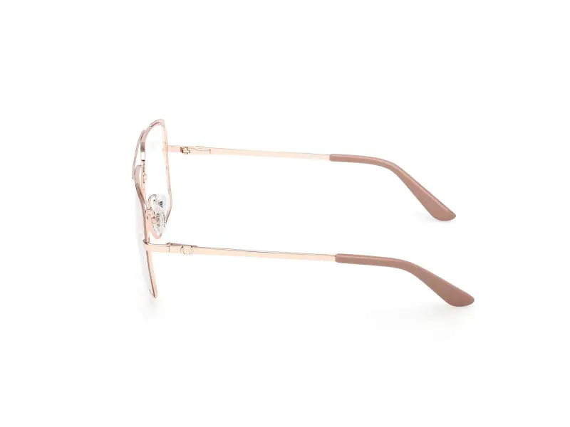 Donna GU50248 058 Montature da vista Metallo Beige Squadrata Normale miniatura 3