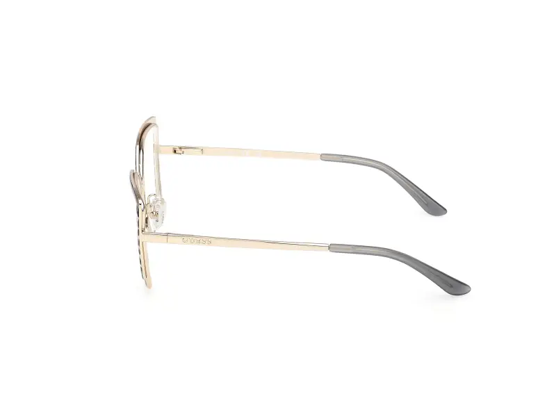 Donna GU50249 033 Montature da vista Metallo Oro Squadrata Normale miniatura 3