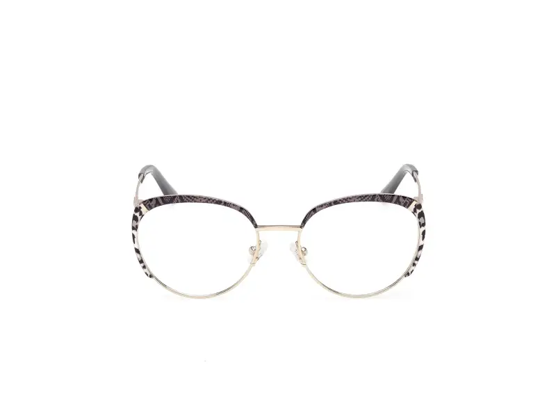 Donna GU50250 033 Montature da vista Metallo Oro Rotonda Normale miniatura 2