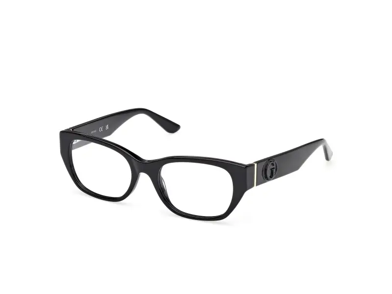 Donna GU50304 001 Montature da vista Acetato Nero Squadrata Normale