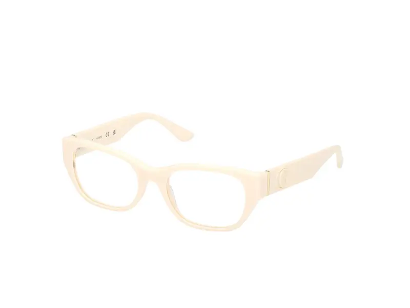 Donna GU50304 025 Montature da vista Acetato Avorio Squadrata Normale