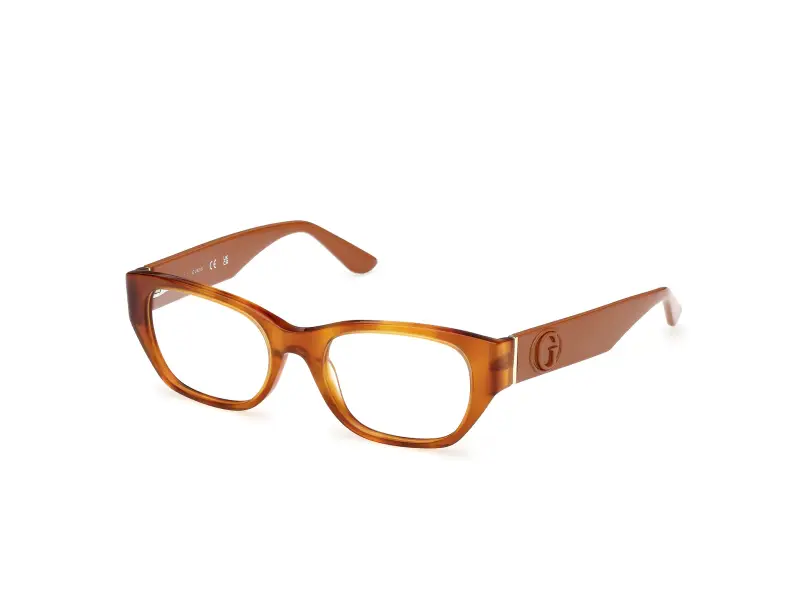 Donna GU50304 053 Montature da vista Acetato Havana Squadrata Normale