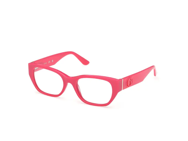 Donna GU50304 072 Montature da vista Acetato Rosa Squadrata Normale