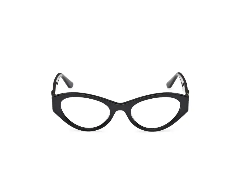Donna GU50305 001 Montature da vista Acetato Nero Cat Eye Normale miniatura 2