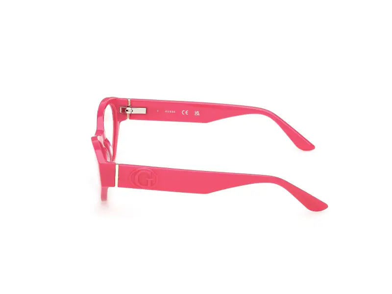 Donna GU50305 072 Montature da vista Acetato Rosa Cat Eye Normale miniatura 3