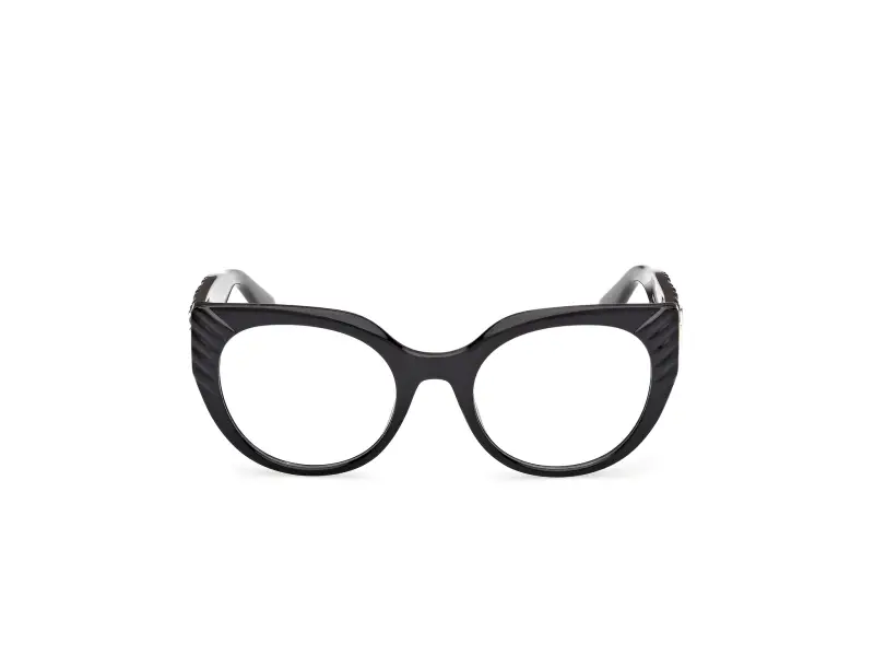 Donna GU50306 001 Montature da vista Iniettato Nero Cat Eye Normale miniatura 2