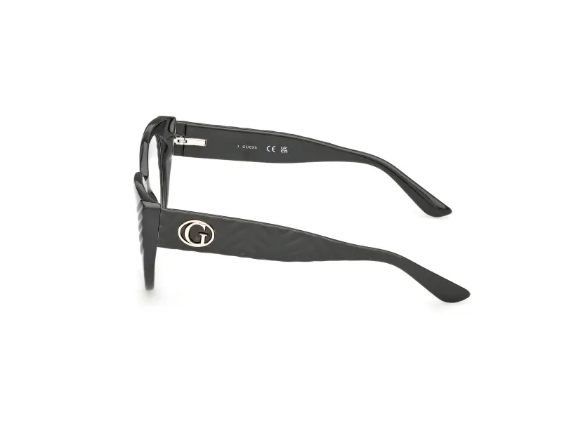 Donna GU50306 096 Montature da vista Iniettato Verde Cat Eye Normale miniatura 3