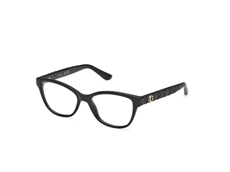 Donna GU50307 001 Montature da vista Acetato Nero Squadrata Normale