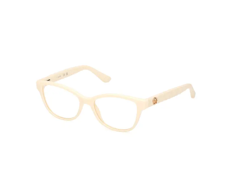 Donna GU50307 025 Montature da vista Acetato Avorio Squadrata Normale