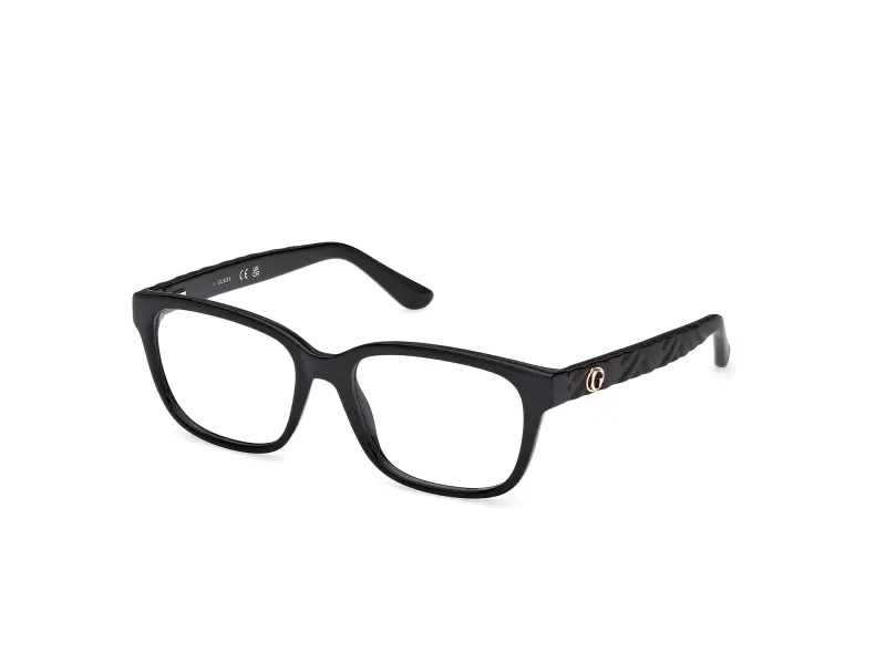 Donna GU50308 001 Montature da vista Acetato Nero Squadrata Normale