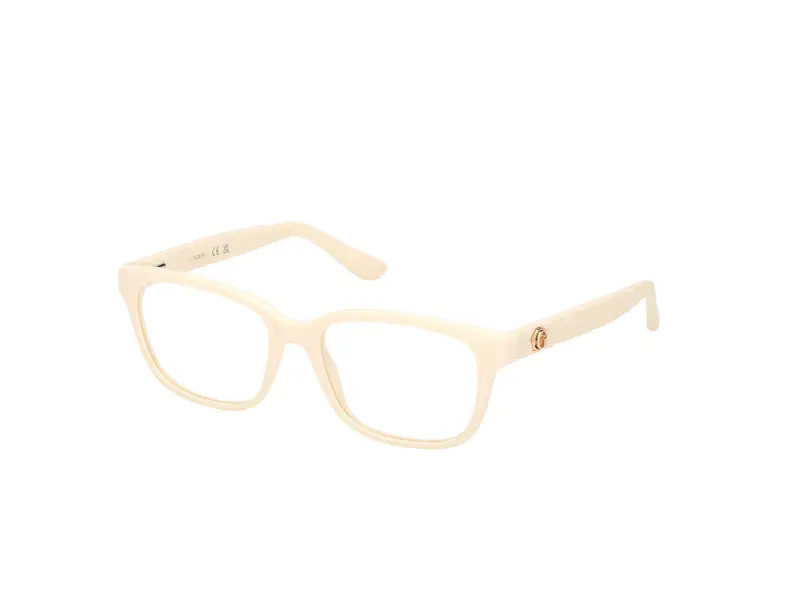 Donna GU50308 025 Montature da vista Acetato Avorio Squadrata Normale