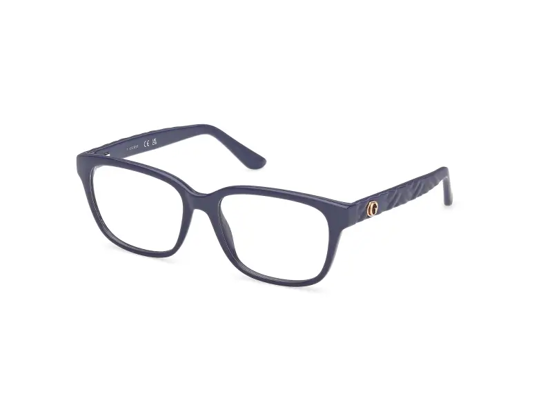 Donna GU50308 090 Montature da vista Acetato Blu Squadrata Normale