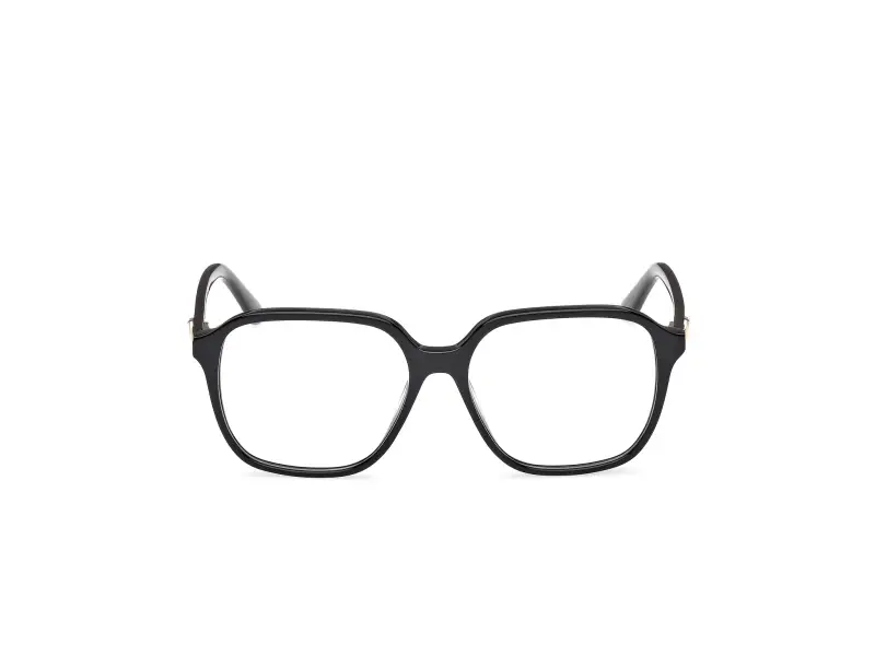 Donna GU50309 001 Montature da vista Acetato Nero Squadrata Normale miniatura 2