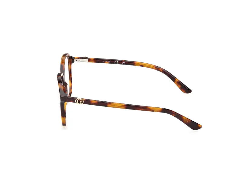 Donna GU50309 056 Montature da vista Acetato Havana Squadrata Normale miniatura 3