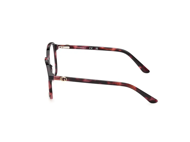 Donna GU50309 071 Montature da vista Acetato Bordeaux Squadrata Normale miniatura 3