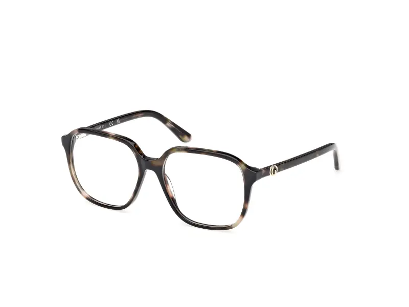 Donna GU50309 098 Montature da vista Acetato Verde Squadrata Normale