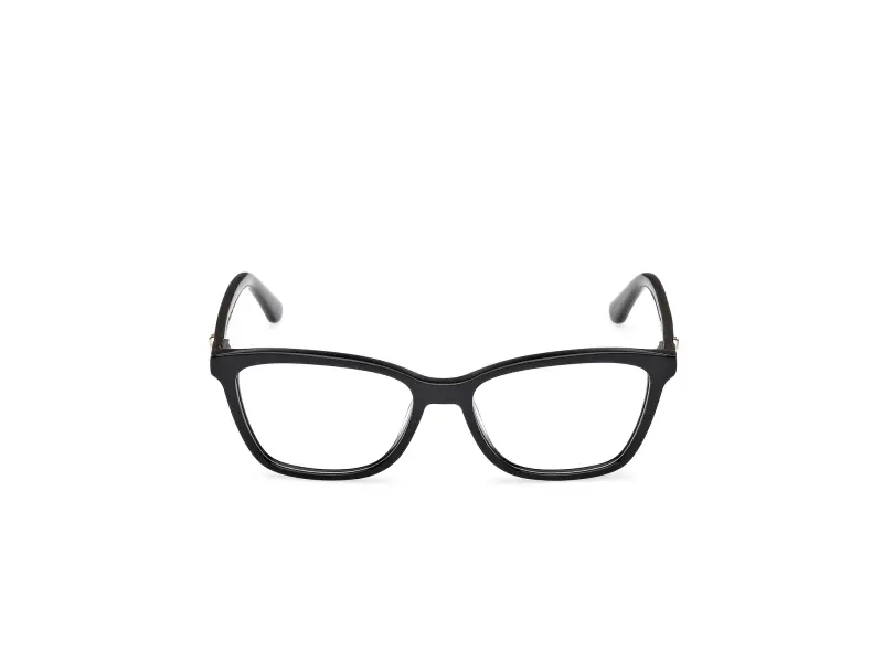 Donna GU50310 001 Montature da vista Acetato Nero Squadrata Normale miniatura 2