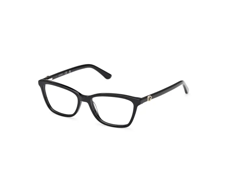 Donna GU50310 001 Montature da vista Acetato Nero Squadrata Normale
