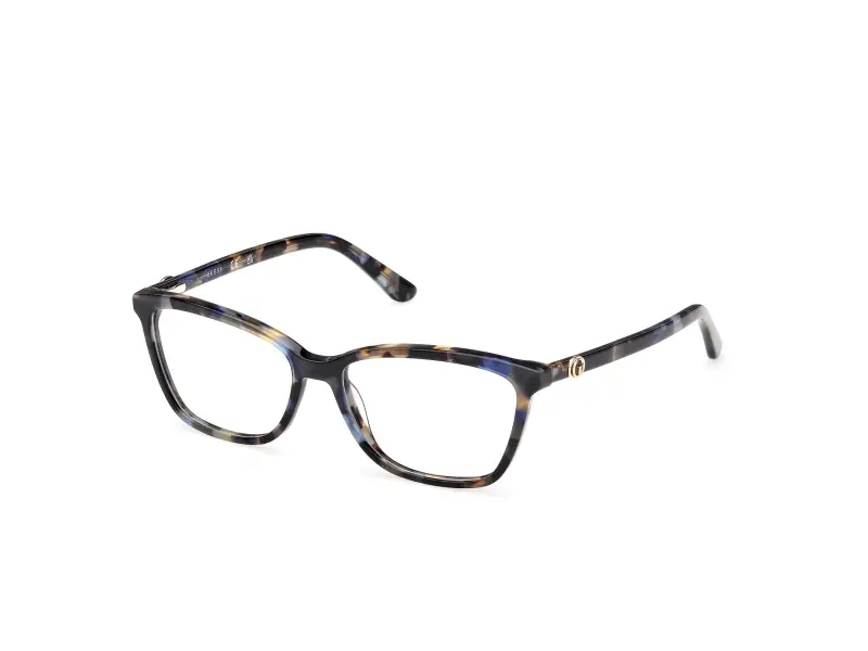 Donna GU50310 092 Montature da vista Acetato Blu Squadrata Normale