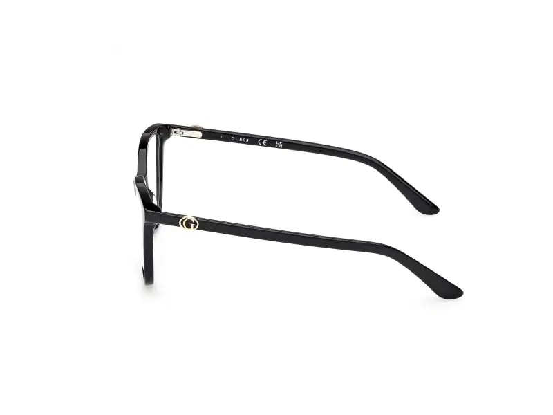 Donna GU50311 001 Montature da vista Acetato Nero Cat Eye Normale miniatura 3