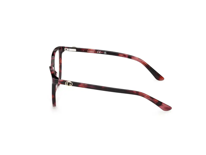 Donna GU50311 071 Montature da vista Acetato Bordeaux Cat Eye Normale miniatura 3