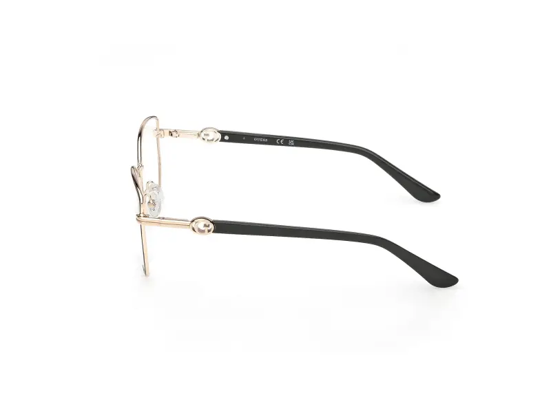 Donna GU50312 096 Montature da vista Metallo Verde Geometrica Normale miniatura 3