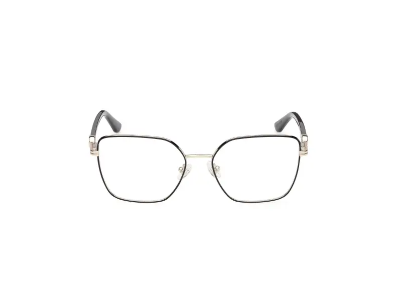 Donna GU50313 001 Montature da vista Metallo Nero Squadrata Normale miniatura 2