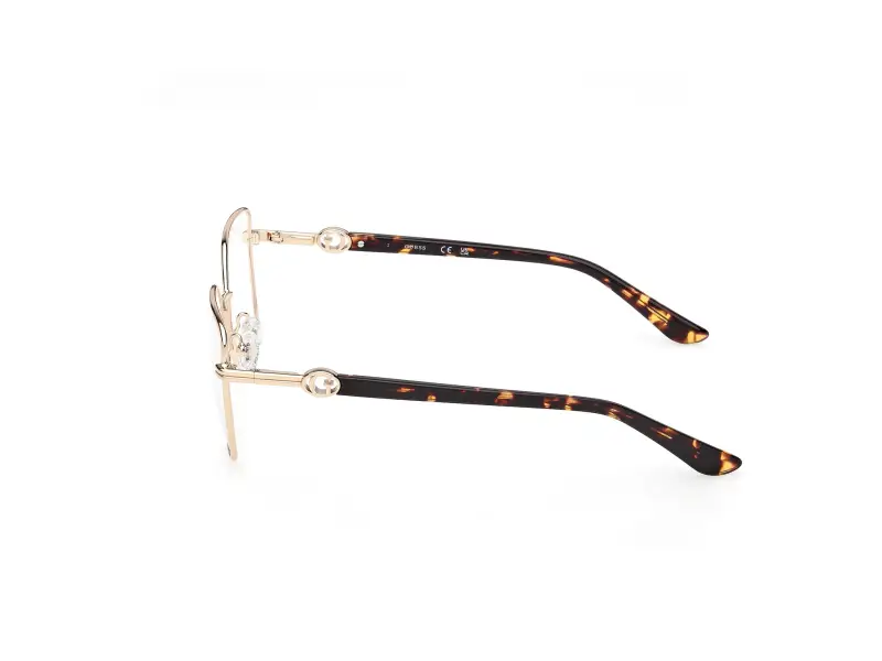 Donna GU50313 032 Montature da vista Metallo Oro Squadrata Normale miniatura 3