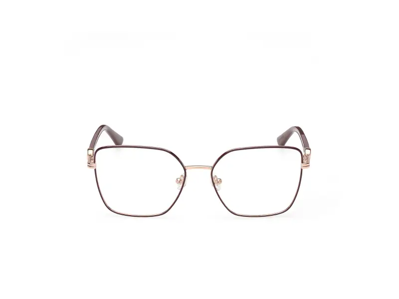 Donna GU50313 069 Montature da vista Metallo Bordeaux Squadrata Normale miniatura 2