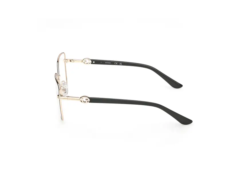 Donna GU50313 096 Montature da vista Metallo Verde Squadrata Normale miniatura 3