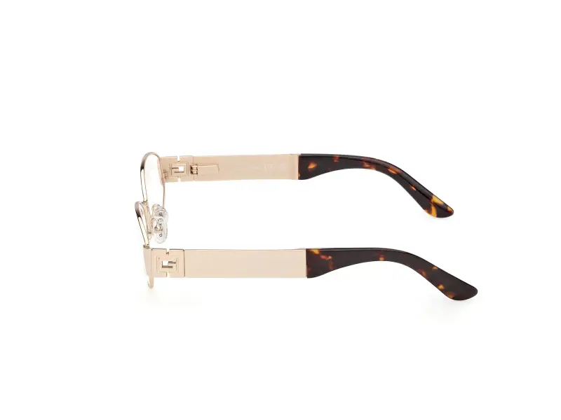 Donna GU50314 032 Montature da vista Metallo Oro Rotonda Normale miniatura 3