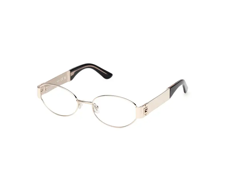 Donna GU50314 033 Montature da vista Metallo Oro Rotonda Normale