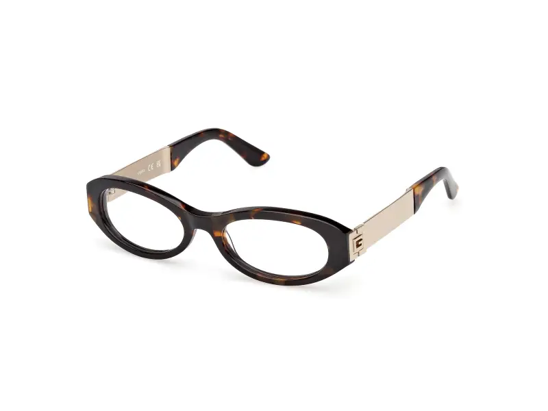 Donna GU50315 052 Montature da vista Acetato Havana Rotonda Normale