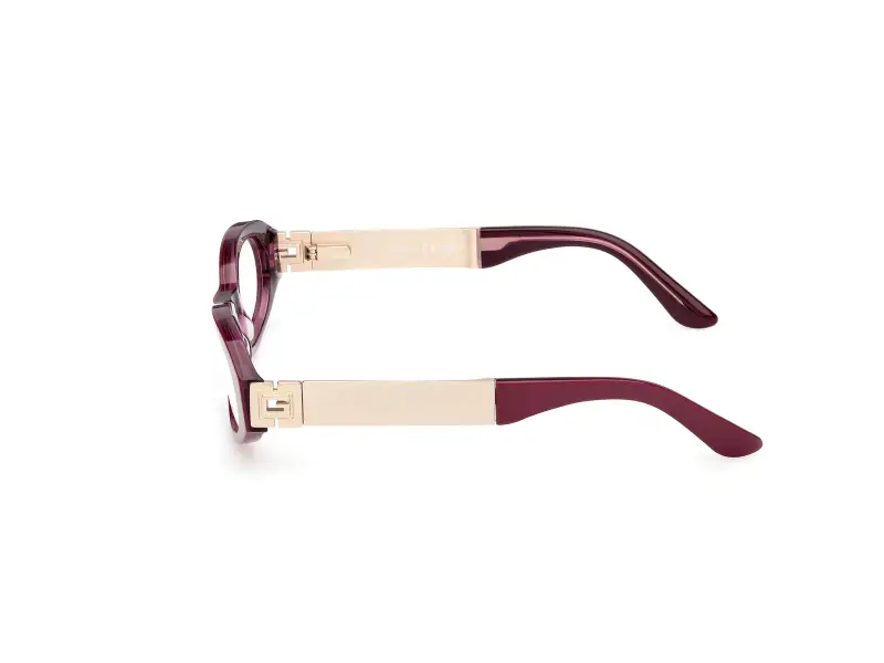 Donna GU50315 081 Montature da vista Acetato Viola Rotonda Normale miniatura 3