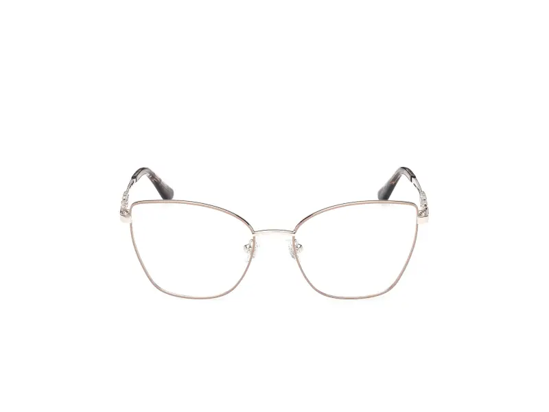 Donna GU50316 057 Montature da vista Metallo Beige Cat Eye Normale miniatura 2