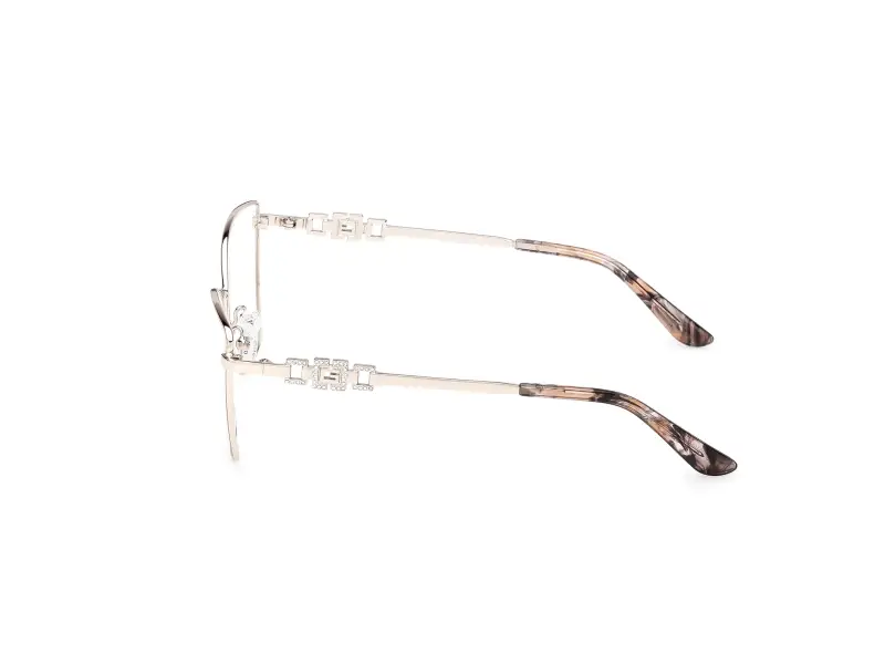 Donna GU50316 057 Montature da vista Metallo Beige Cat Eye Normale miniatura 3